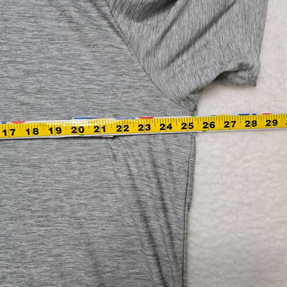 Under Armour Golf Polo Shirt Men's 2XL Loose Gray Short Sleeve Heatgear Tech - Picture 15 of 16